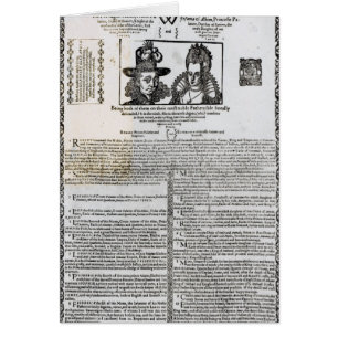 Erklärung der Heirat von Frederick V