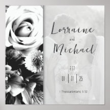 Erklärung der Liebe Schwarz-Weiß-Poster