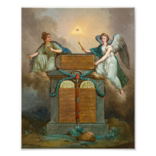 Erklärung der Menschen- und Bürgerrechte Fotodruck