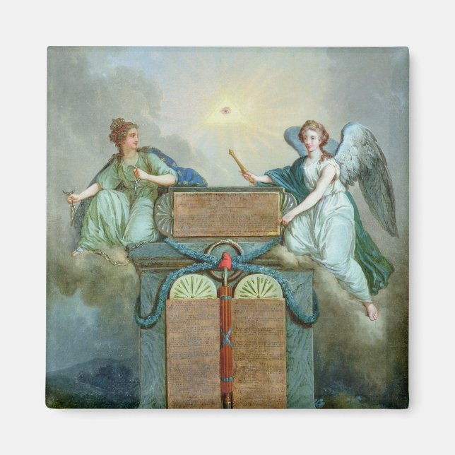 Erklärung der Rechte von Mensch und Bürger Magnet (Vorne)