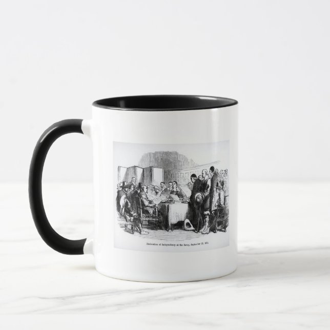 Erklärung der Unabhängigkeit Tasse (Links)