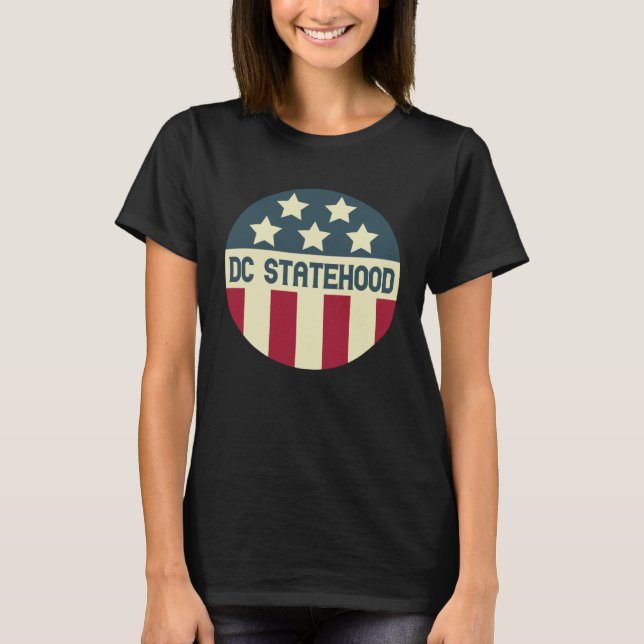 Erklärung für Washington D C T-Shirt (Vorderseite)