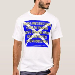 Erklärung von Arbroath T-Shirt