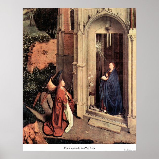 Erklärung von Jan Van Eyck Poster (Vorne)