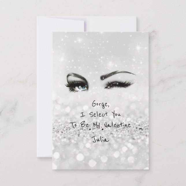 Erklärung von Marilyn Monroe Valentine zur Liebe Einladung (Vorderseite)