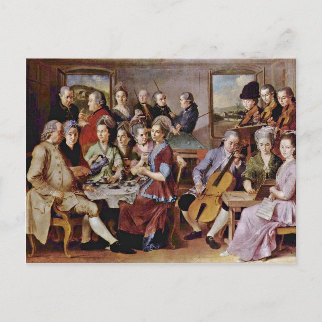 Erklärung von Pontormo Jacopo Postkarte (Vorderseite)