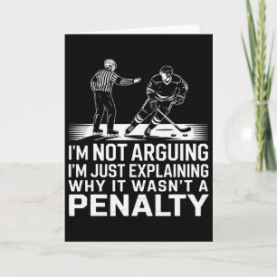Erklärung warum es im Eishockey keine Strafe war I Karte