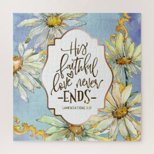 Erklärungen 3:22 Seine treue Liebe endet nie Puzzle