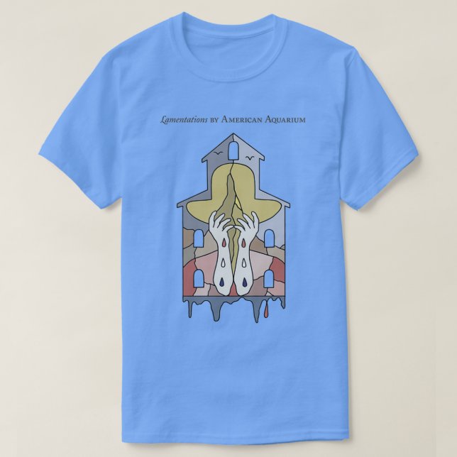 Erklärungen des amerikanischen Aquariums T-Shirt (Design vorne)