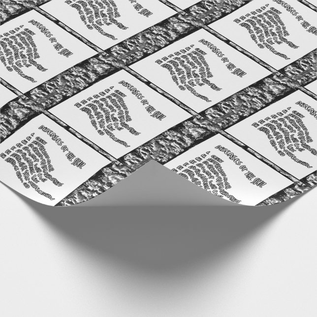 Erkrankungen des Souls Geschenkpapier (Ecke)