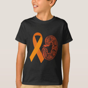 Erkrankungen Krebs Bewusstsein Orange Ribbon Monat T-Shirt