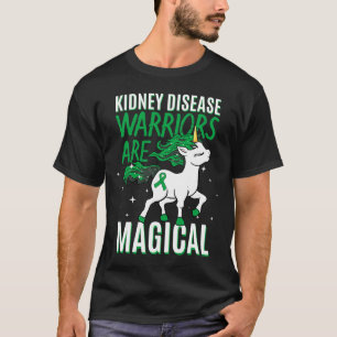 Erkrankungen Krieger Magische Unicorn Grüne Organs T-Shirt