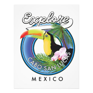 erkunde cabo san lucas mexiko reise-patch fotodruck