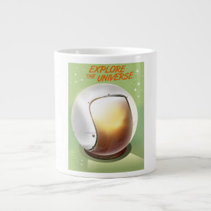 Erkunde das Universum Jumbo-Tasse