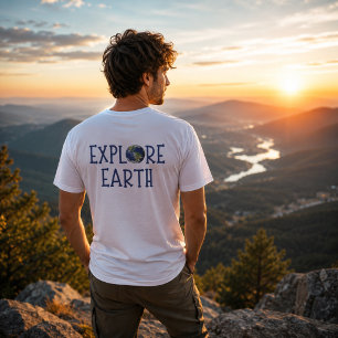 Erkunde die Erde T-Shirt