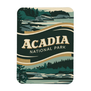 Erkunden des Acadia Nationalparks Maine Magnet