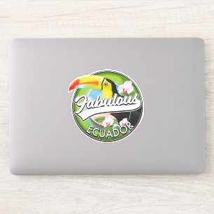 Erkunden Sie das fantastische Ecuador-Logo Aufkleber