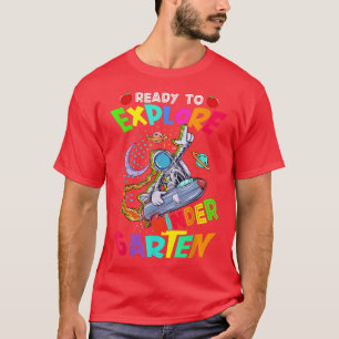 Erkunden Sie den Kindergarten und den sonnigen Ast T-Shirt
