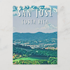 Erkunden Sie die Hauptstadt von Costa Rica: San Jo Postkarte