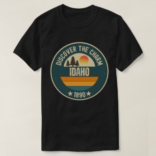 Erkunden Sie Idaho - Designs für jeden Liebhaber T-Shirt