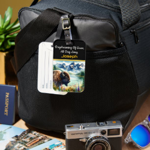 Erkundung der Landschaft von Seren mit Büffel Gepäckanhänger