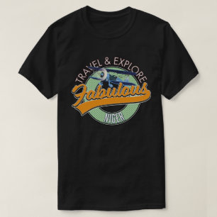 Erkundung des fabelhaften Niger Logos T-Shirt