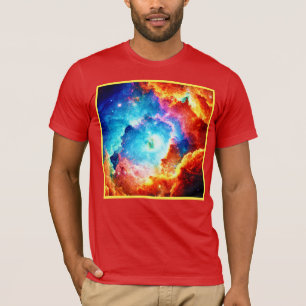 Erkundung des farbenfrohen Nebels Kunst T-Shirt