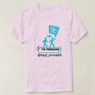 ERLANGEN SIE 2 RUHMM EINFLUSSPHÄRE MEDIA BLAß ROSA T-Shirt
