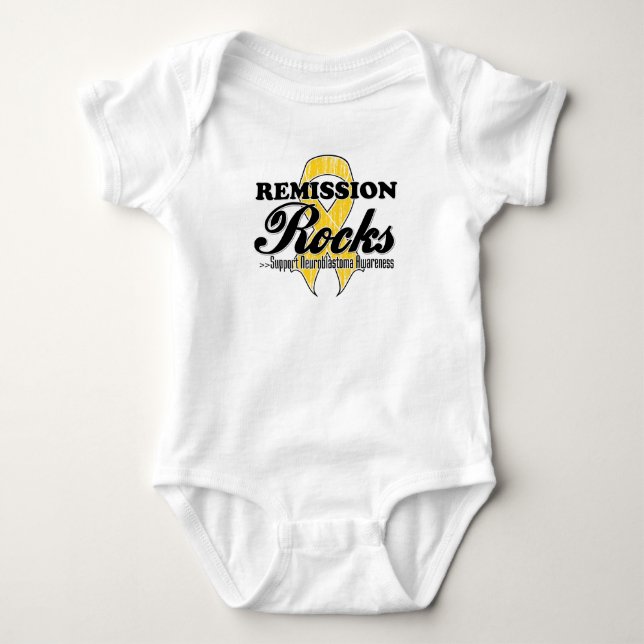 Erlass-Felsen - Neuroblastoma Baby Strampler (Vorderseite)