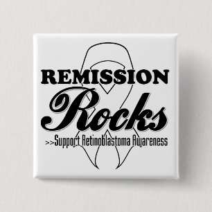 Erlass-Felsen - Retinoblastoma Bewusstsein Button