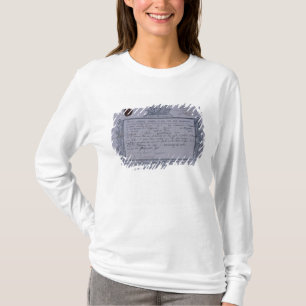 Erlaubnis für den Kampf von Rossbach, 1757 T-Shirt