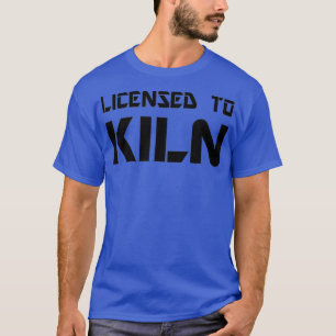 Erlaubnis zum Tönen von Töpferlehrern lustiger Kün T-Shirt