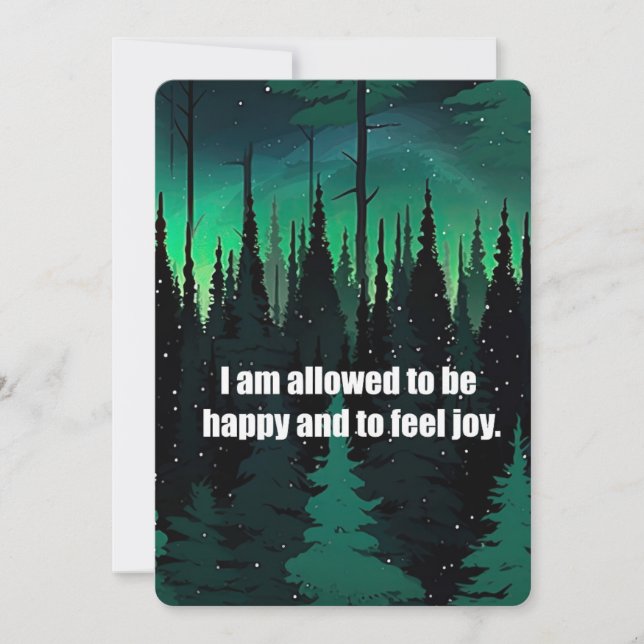 Erlaubt glücklich zu sein (Vorderseite)