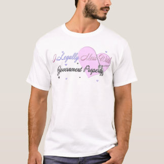 Erlaubterweise Verwirrung mit Staatseigentum T-Shirt