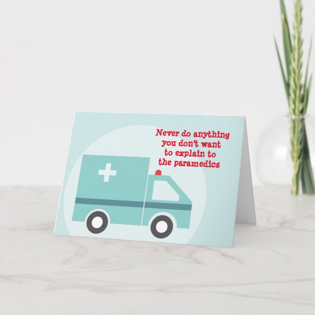 Erläuterung der Sanitäter Karte (Vorderseite)