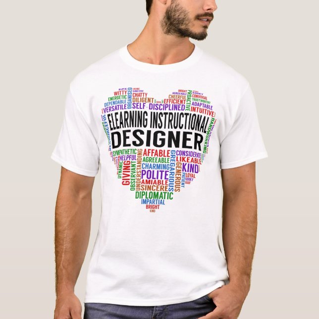 Erläuterung des Leitungs-Designer-Herzens T-Shirt (Vorderseite)