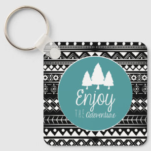 Erlebe Das Abenteuer Boho Schlüsselanhänger