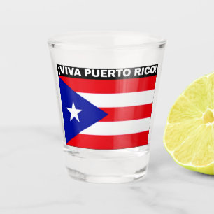 ERLEBE PUERTO RICO SCHNAPSGLAS