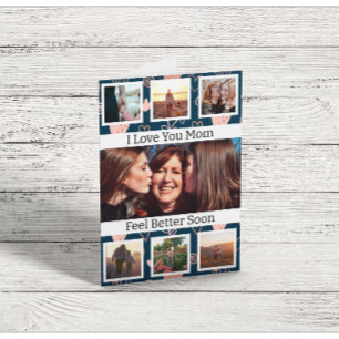 Erleben Sie bald die Grußkarte für Mama Foto Karte