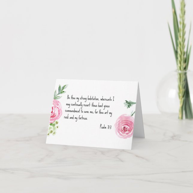 Erleben Sie bald die religiöse KJV Grußkarte Dankeskarte (Vorderseite)