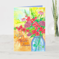Erleben Sie bald wohltuende Aquarellfarben-Blume