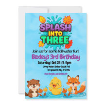 Erleben Sie den Wasserspass zum Geburtstag