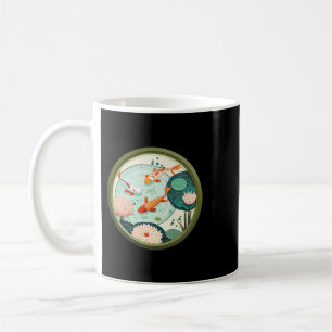 Erleben Sie den Zauber und den Charm Adorable Koi  Kaffeetasse