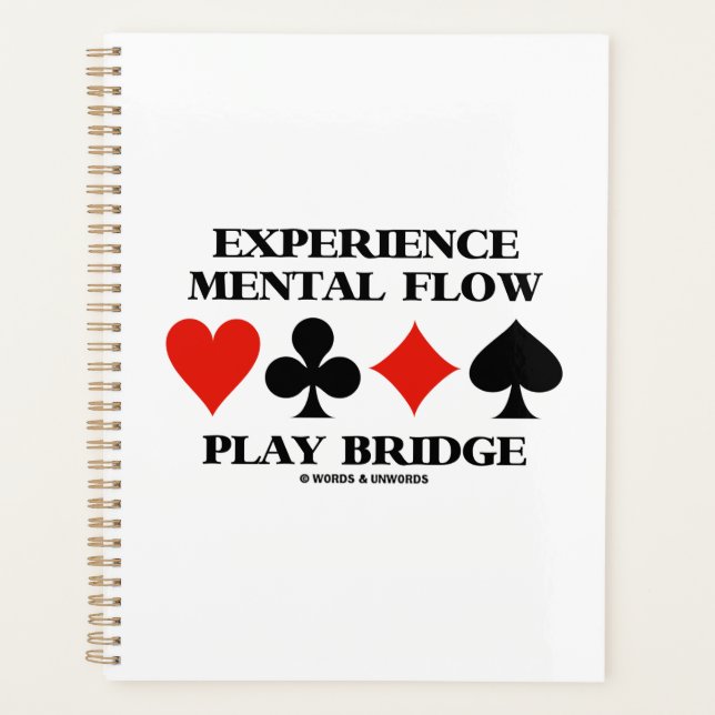 Erleben Sie die Mental Flow Play Bridge Planer (Vorderseite)