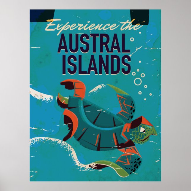 Erleben Sie die Osterinseln Poster (Vorne)