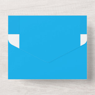 Erleben Sie die Schönheit eines blauen Himmels mit All In One Einladung