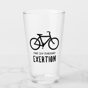 Erleben Sie Freude durch das Fahrradfahren Glas