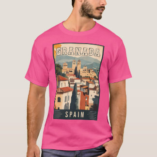 Erleben Sie Granada in Spanien Schönheit von Alham T-Shirt