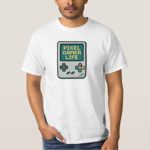 Erleben Sie Ihr Retro-Pixel-Gamer-Leben – Perfekt  T-Shirt
