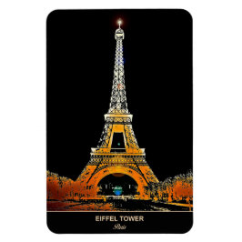 Erleben Sie Paris von oben: Eiffelturm flexibel Magnet